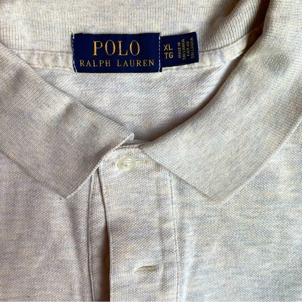 Men’s Polo Ralph Lauren Tan Polo Shirt Sz XL NWOT